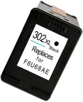 F6U68AE Cartuccia rigenerata per HP 302XL nero alta capacita