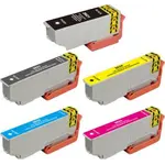 5 Cartucce Compatibili con Epson 26XL (1 per ogni colore)