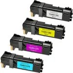 4 Toner compatibili per stampanti Xerox Phaser 6130 6130N (Nero+Ciano+Magenta+Giallo)