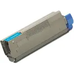 Toner Compatibile per Oki C5100 C5200 C5250 C5300 C5400 C5450 C5510MFP CIANO (3151C)