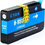 951XL Ciano Cartuccia Compatibile con HP CN046AE