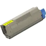 Toner Compatibile per Oki C5100 C5200 C5250 C5300 C5400 C5450 C5510MFP GIALLO (3151Y)