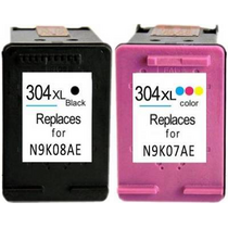 Cartucce Rigenerata HP 304 XL nero + colore