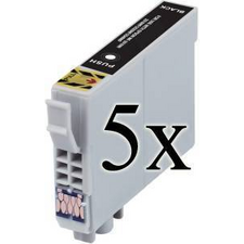 5 Cartucce COMPATIBILI T1281 Nero