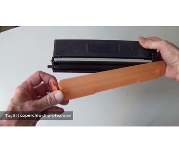 Come cambiare il toner Brother TN241 TN245 - Tutorial video