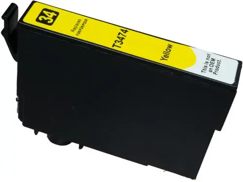 34XL Giallo Cartuccia Compatibile con Epson T3474