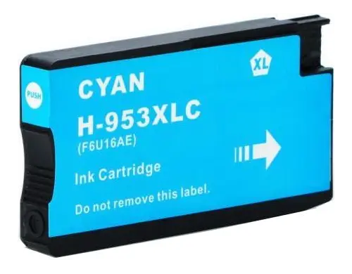 953XL Ciano Cartuccia Compatibile con HP F6U16AE Alta Capacità