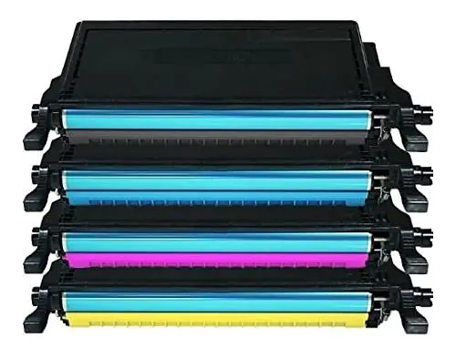 Multipack 4 Toner COMPATIBILI per Samsung CLP620ND CLP670ND CLX6220FX CLX6250FX Alta Capacita (Nero Ciano Magenta Giallo)