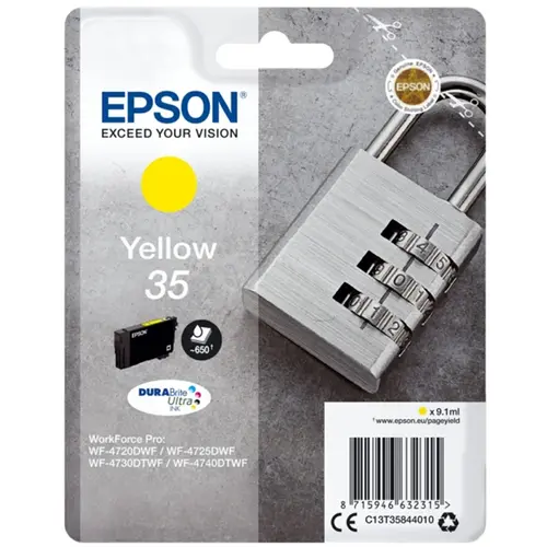 Cartuccia giallo C13T35844010 Originale Epson
