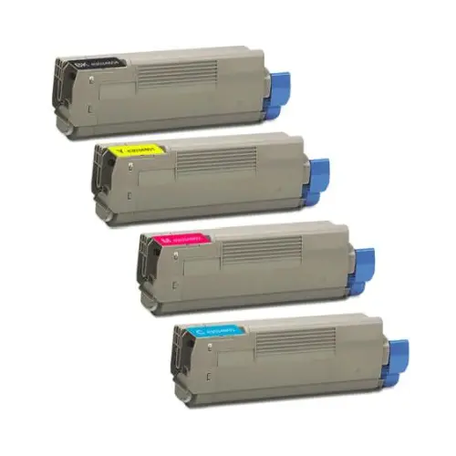 Multipack Toner Compatibili per Oki C610 BK/C/M/Y