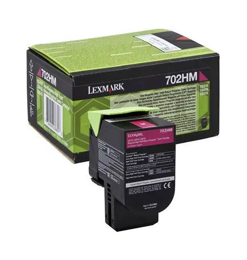 702HM Toner magenta 70C2HM0 Originale Lexmark
