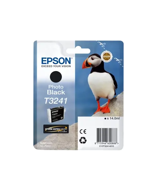 Cartuccia nero foto C13T32414010 Originale Epson